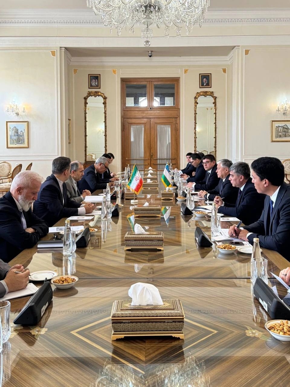 Uzbekistan, Iran put transport and investment at center of talks