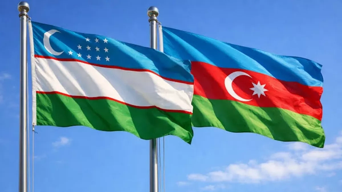 An alliance mapped out: Azerbaijan and Uzbekistan