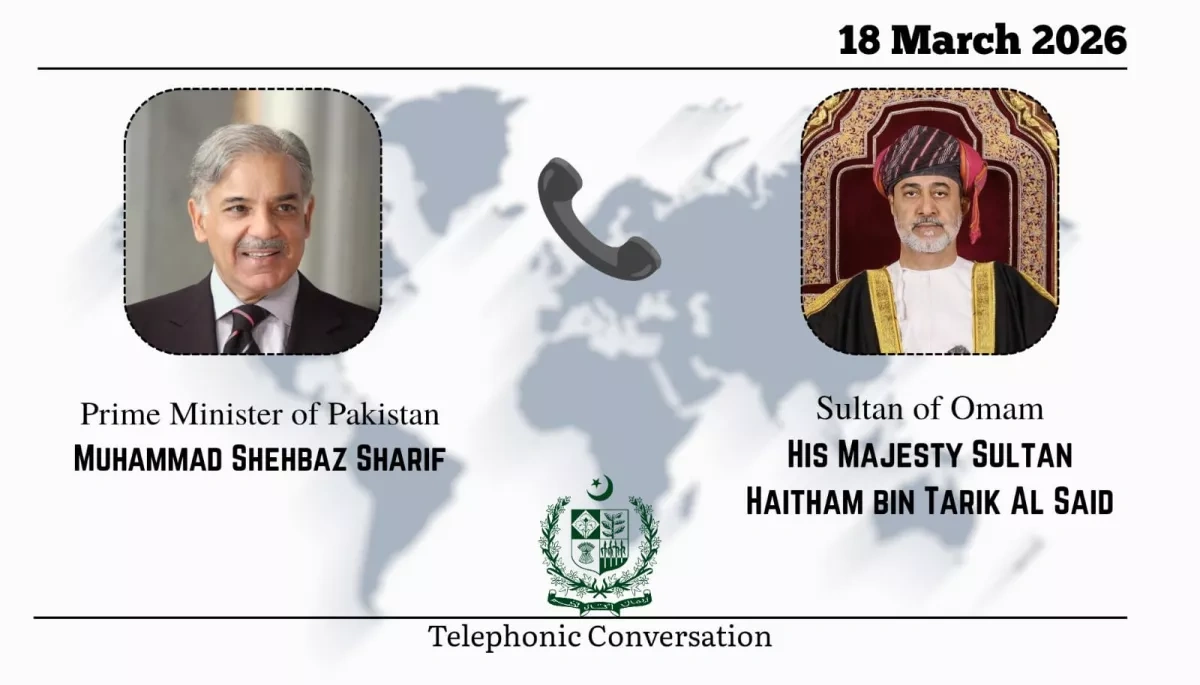 Pakistan, Oman discuss situation in Middle East