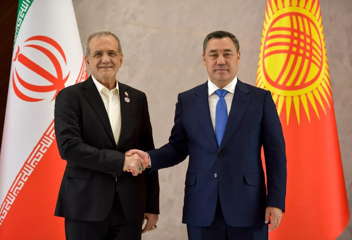 Japarov, Pezeshkian address Kyrgyz-Iranian ties, global issues