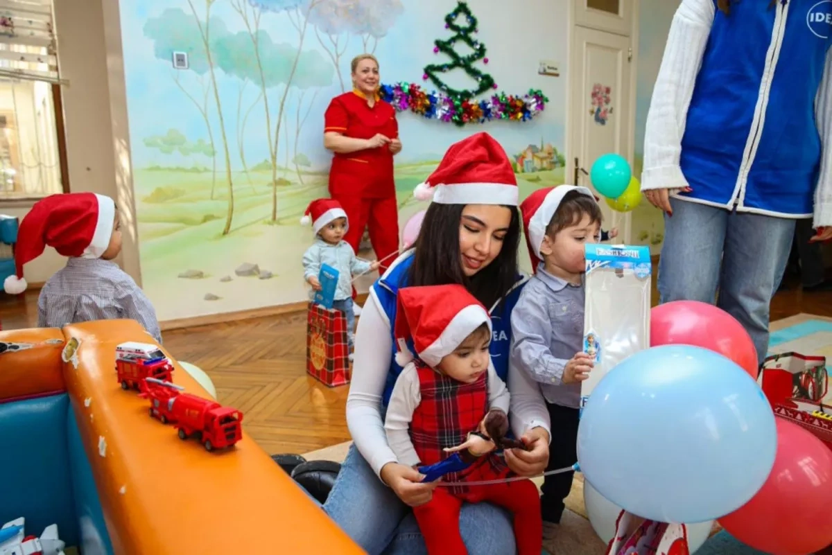Holiday celebrations light up local orphanages in Azerbaijan PHOTO