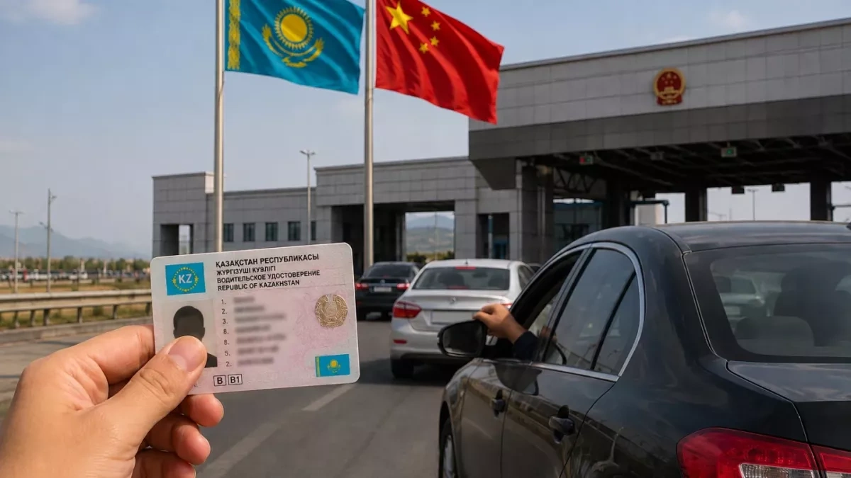 Kazakhstan, China may allow drivers to use national licenses