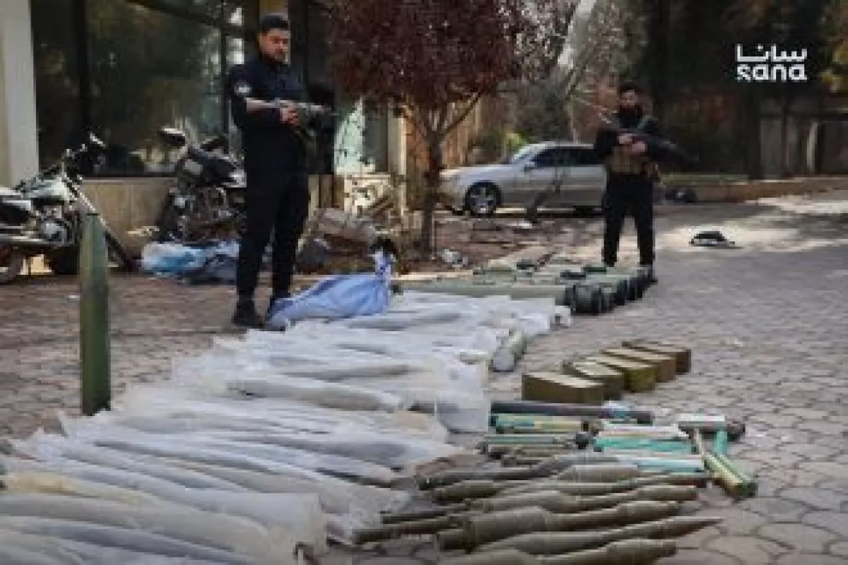 Syria thwarts major weapons smuggling attempt into Lebanon PHOTO