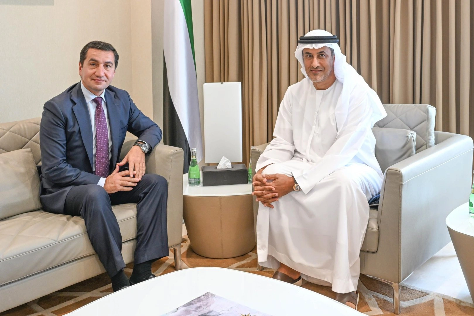Azerbaijan, UAE discuss strategic partnership and regional developments (PHOTO)