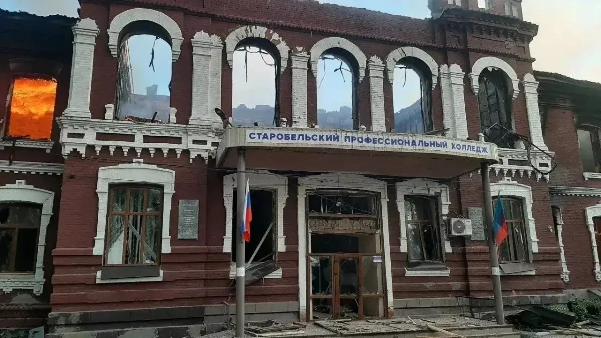 Dozens injured after drones strike college buildings in occupied Luhansk PHOTO / VIDEO