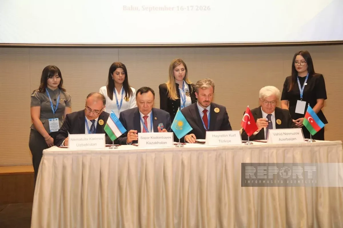 Azerbaijan, Türkiye, Kazakhstan, Uzbekistan launch Turkic auditing union PHOTO