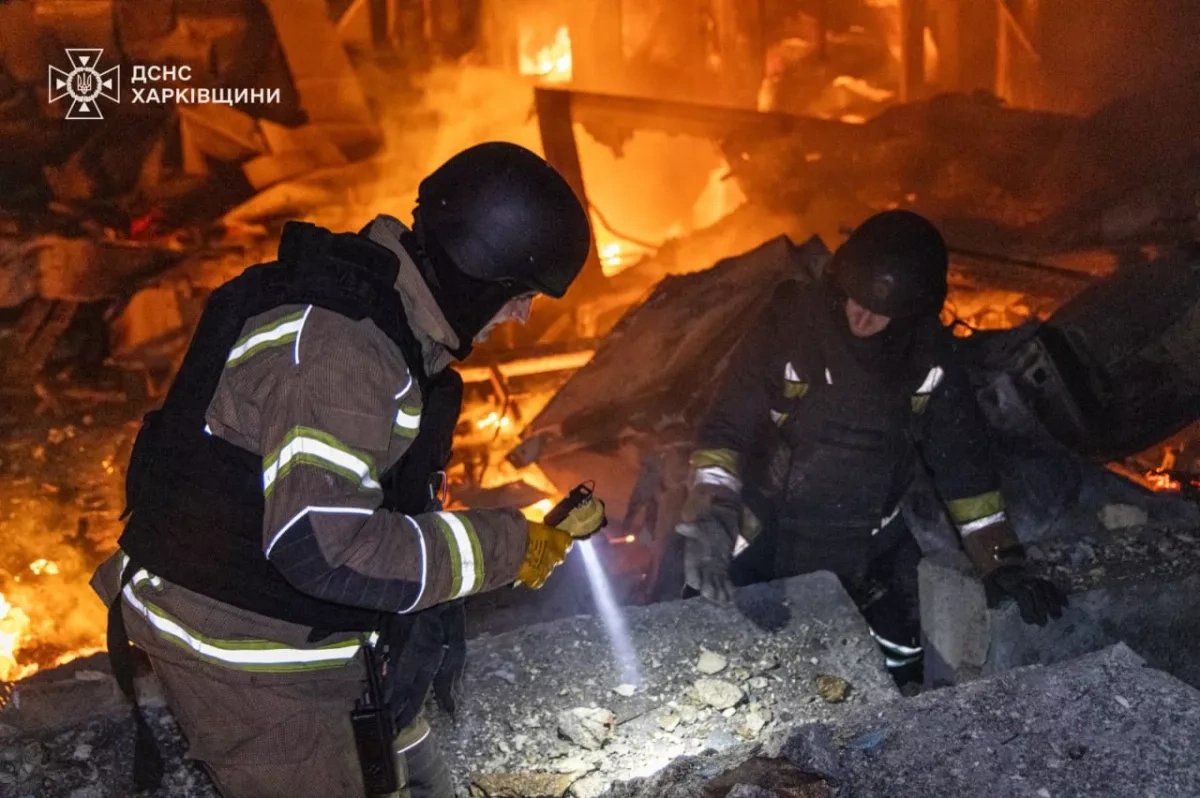 Russian overnight attacks kill four near Kharkiv, damage central Odesa PHOTO / VIDEO