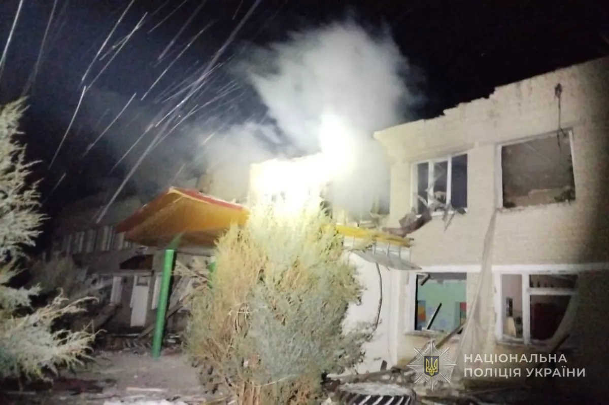 Russian drone strike destroys school, injures residents in Ukraine’s Sumy region PHOTO