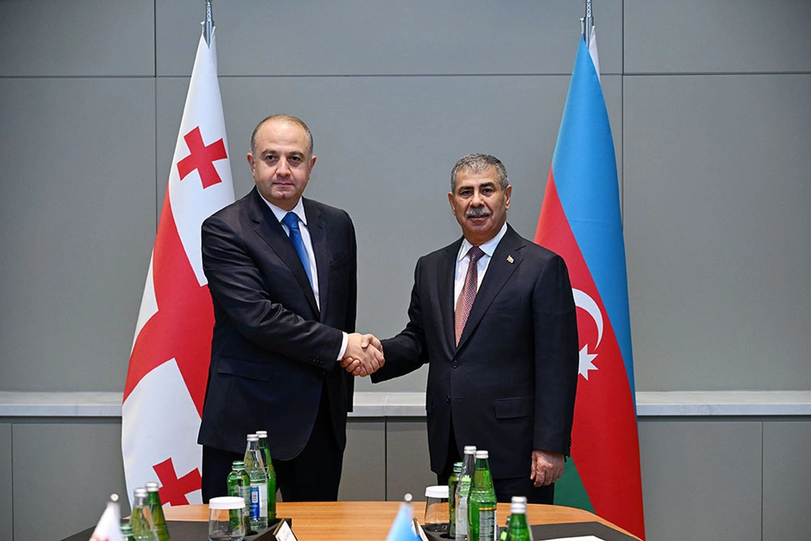 Azerbaijan, Georgia discuss expanding military cooperation in Shusha