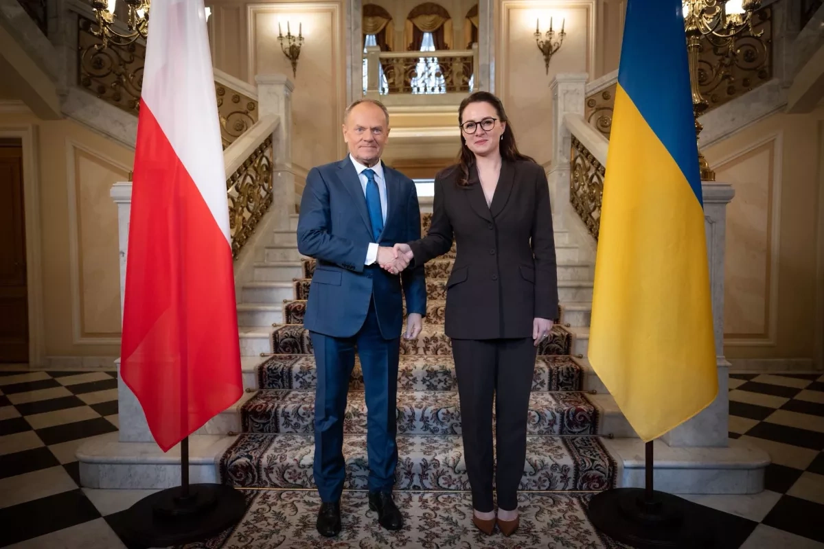 Polish, Ukrainian PMs hold talks on post-war reconstruction
