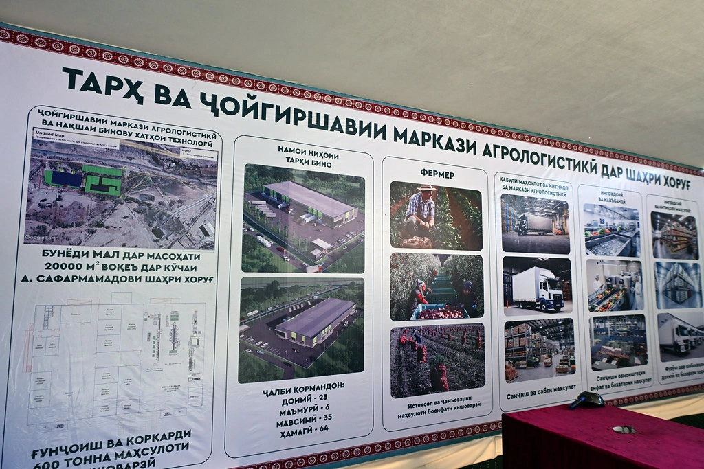 Tajikistan plans major agricultural logistics center in Khorog