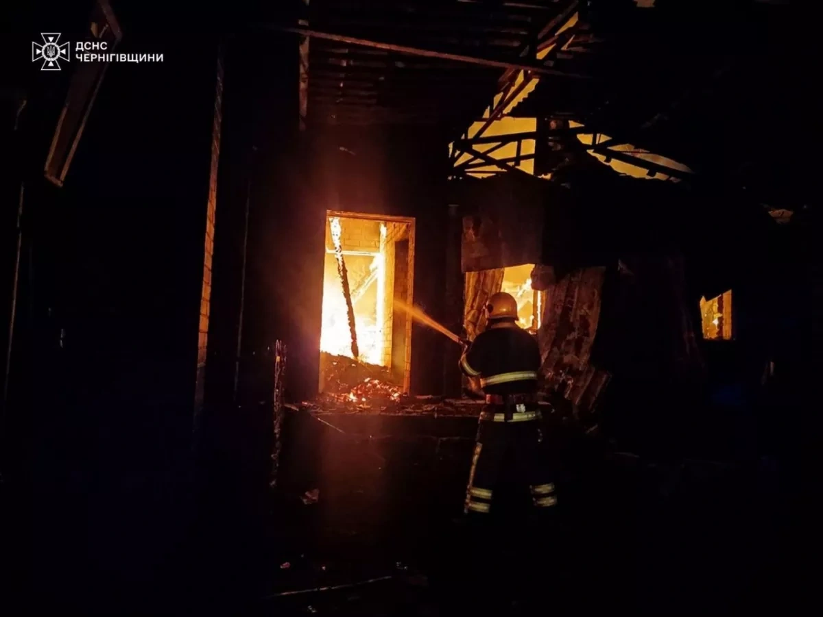 Two injured in Russian strikes on Ukraine's Chernihiv region PHOTO