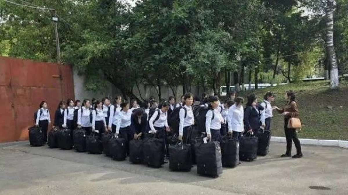 North Korean female workers sent to Russian factories