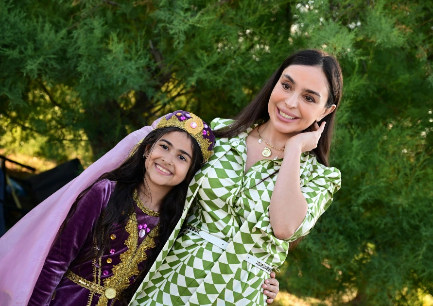 Leyla Aliyeva and Alena Aliyeva attend Charity Festival (PHOTO)