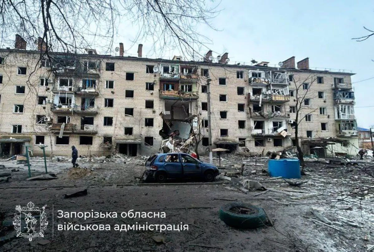 One injured in heavy shelling of Ukraine’s Zaporizhzhia region