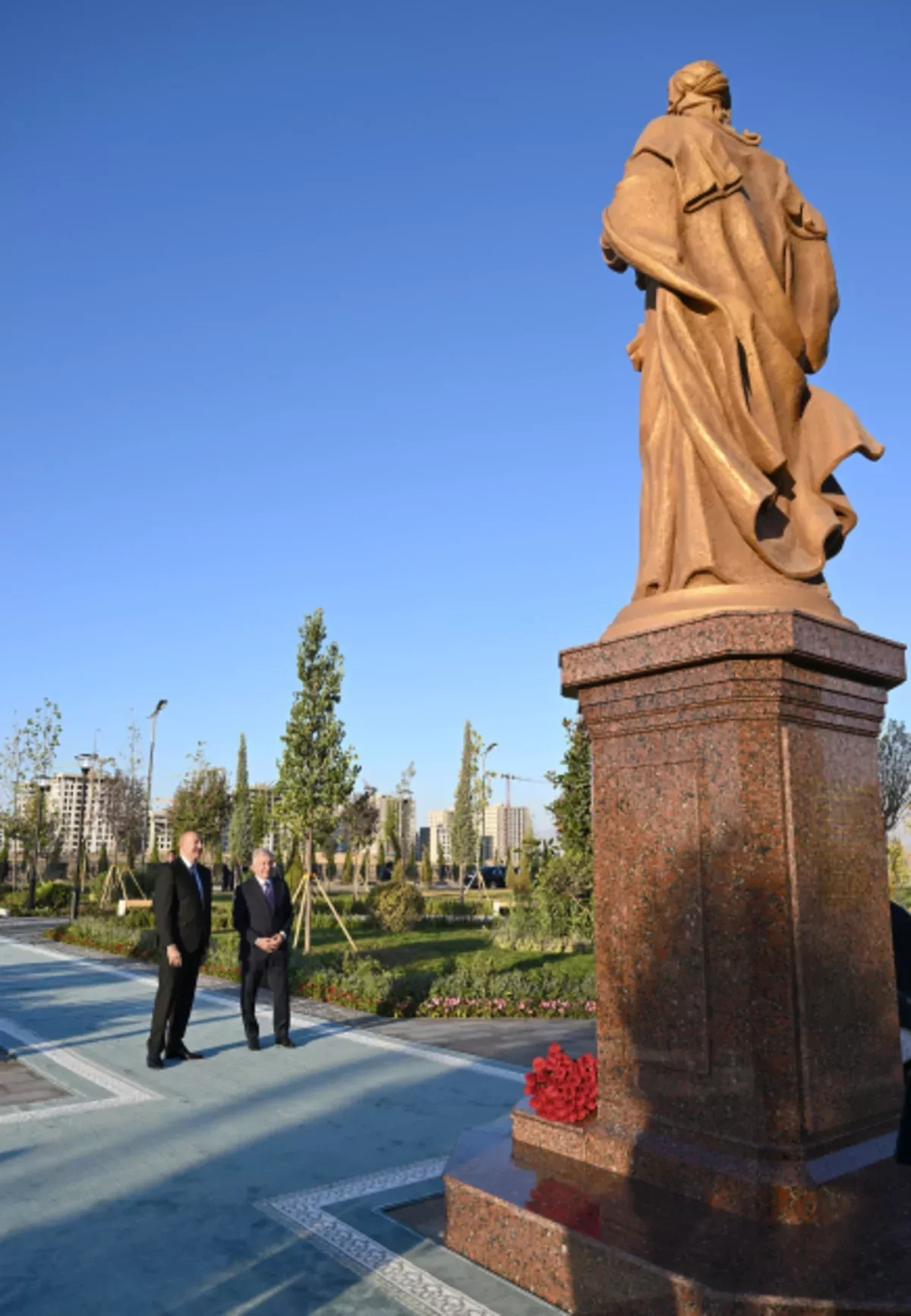 Azerbaijani, Uzbek leaders open Nizami Ganjavi National Pedagogical University in Tashkent PHOTO
