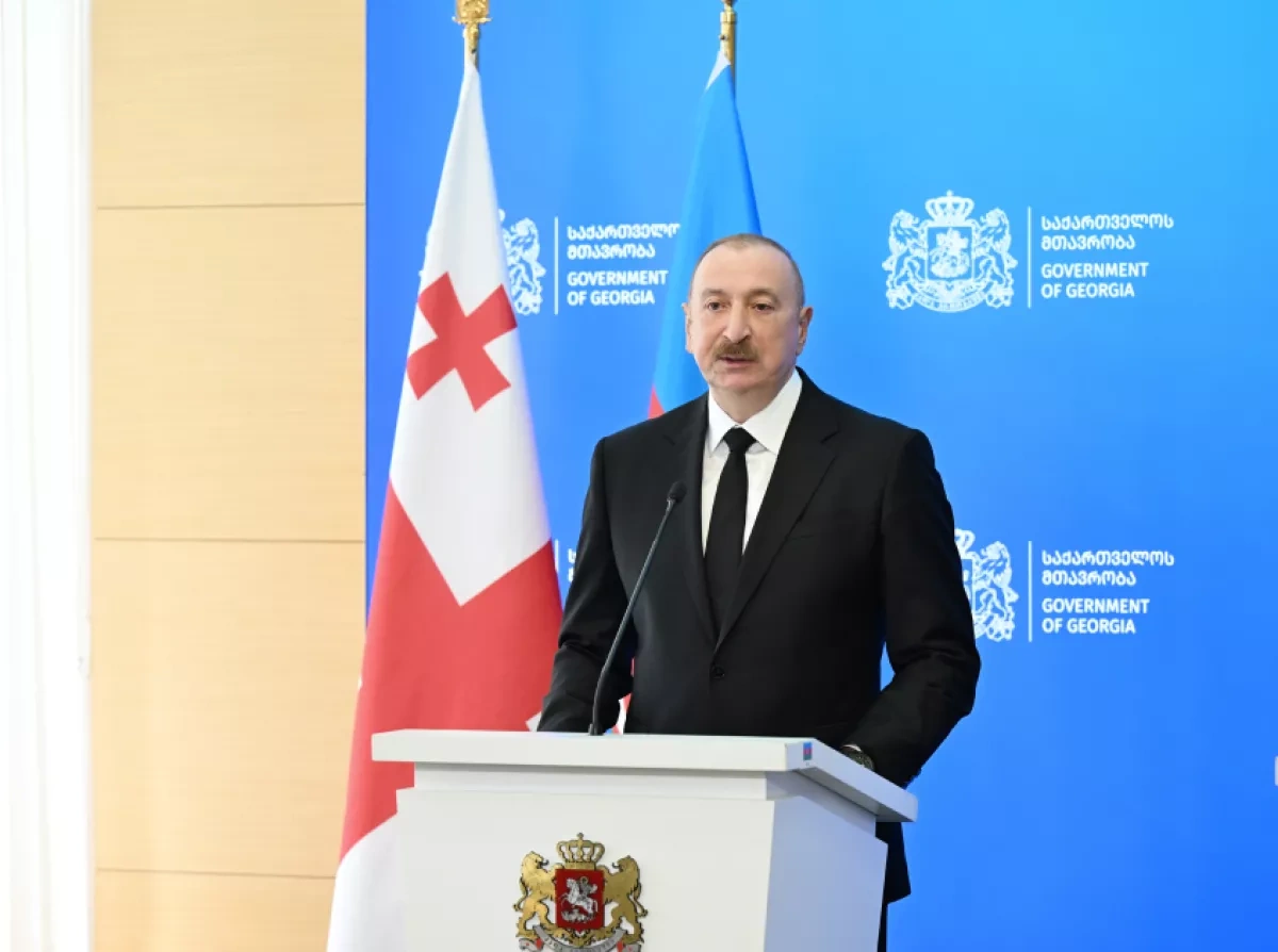 President: Highly favorable investment climate in Georgia encourages Azerbaijani investors Full Speech / PHOTO / UPDATED