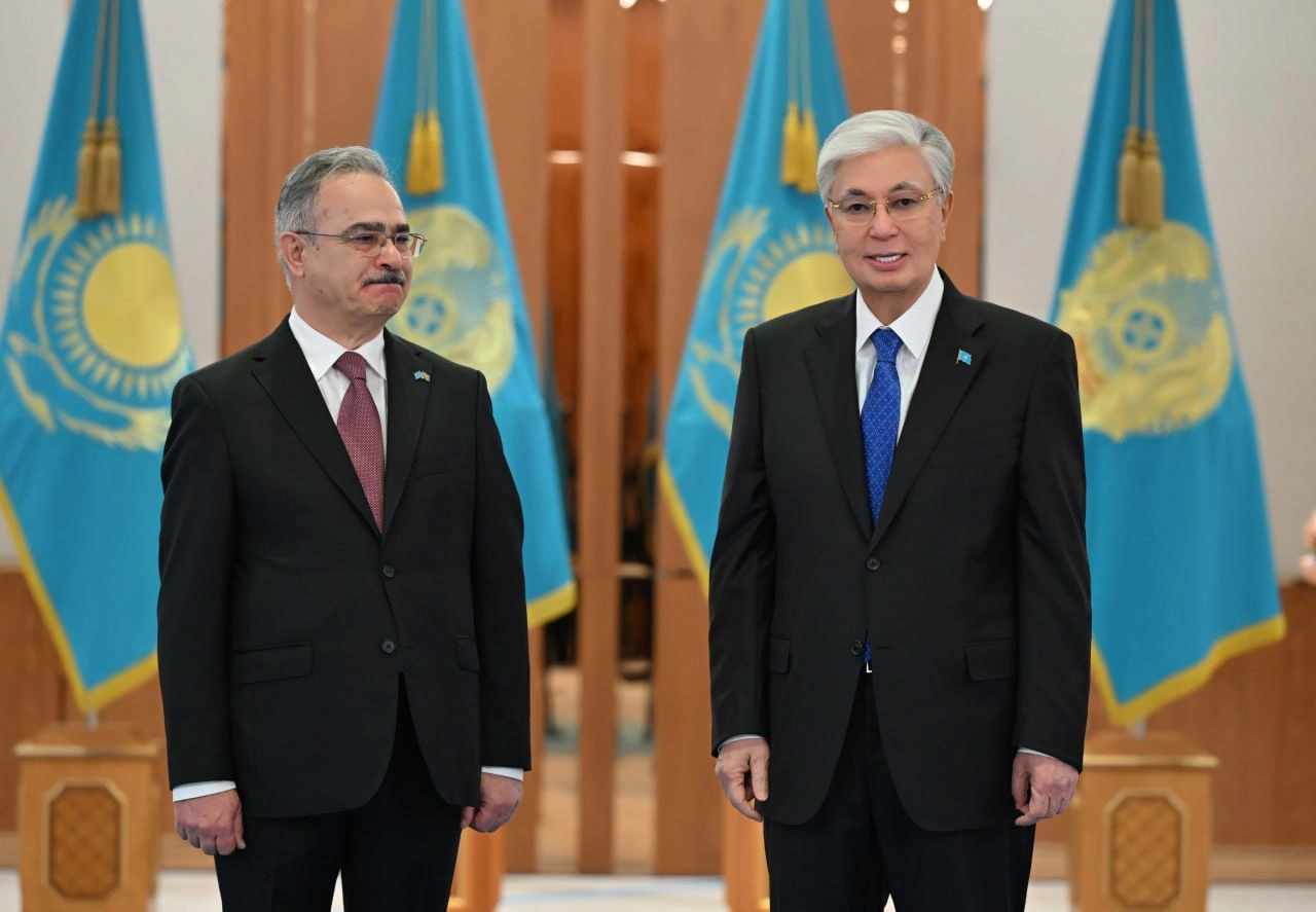 President Tokayev receives credentials from Azerbaijani ambassador