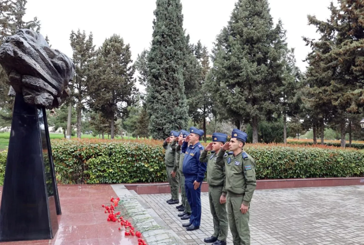 Army holds commemorative events to mark day of Genocide of Azerbaijanis Photo