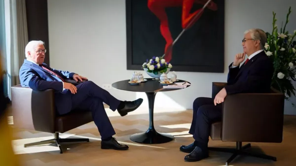 Kazakhstan, German presidents discuss bilateral cooperation