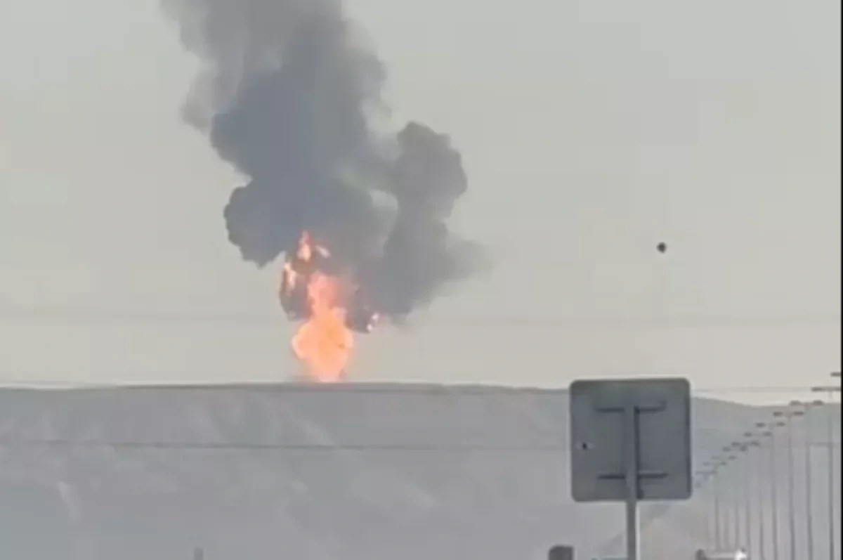 Mud volcano erupts in Azerbaijan’s Garadagh district VIDEO