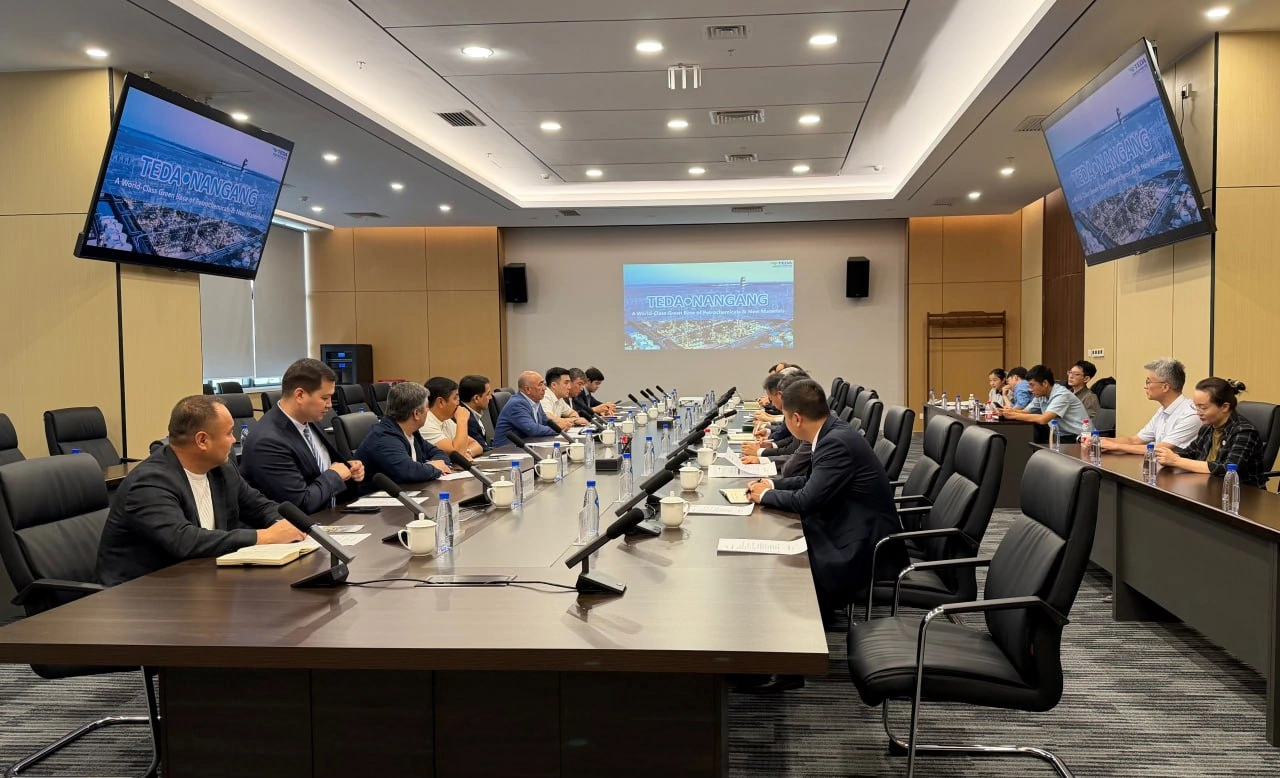 Uzbekistan opens talks with China's Tianjin industrial heavyweights