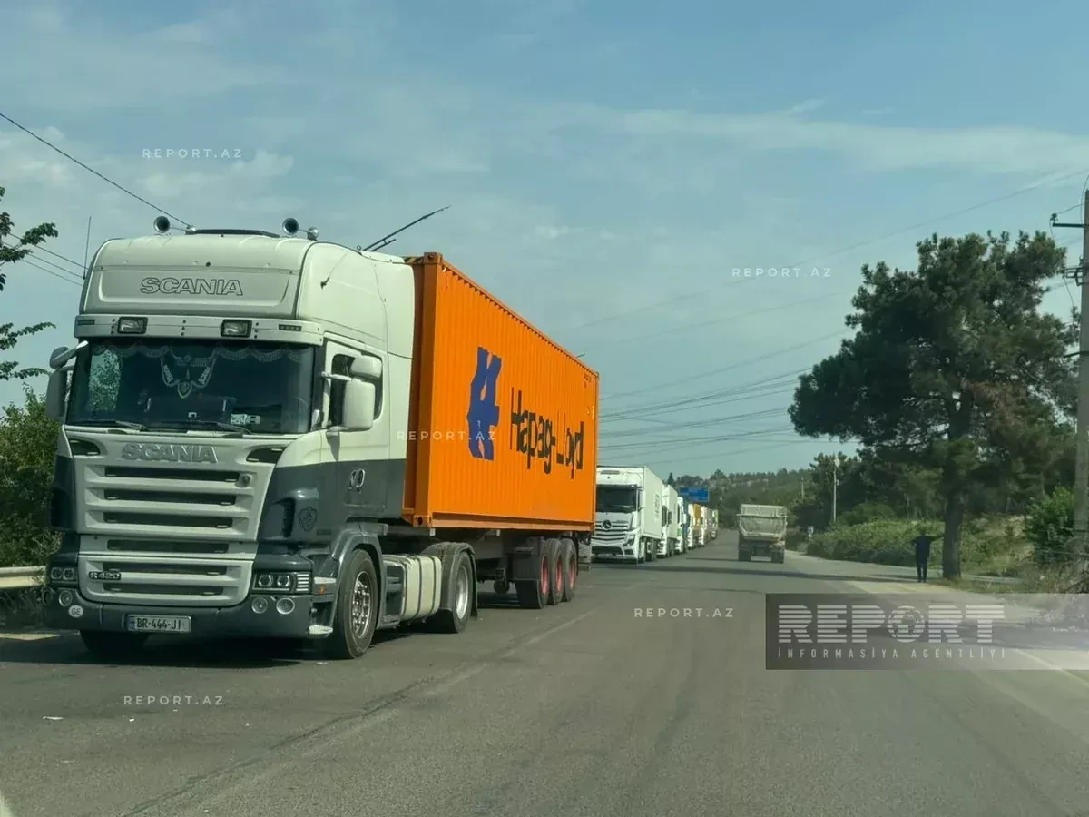Some Azerbaijani trucks cleared after delays at Georgian border