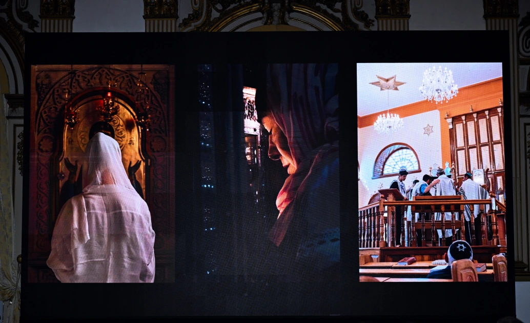 Leyla Aliyeva attends presentation of "Harmony" documentary (PHOTO)