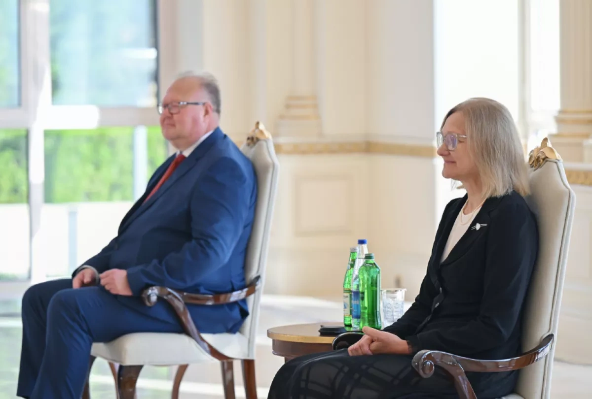 President Aliyev receives Estonia’s newly appointed ambassador to Azerbaijan PHOTO