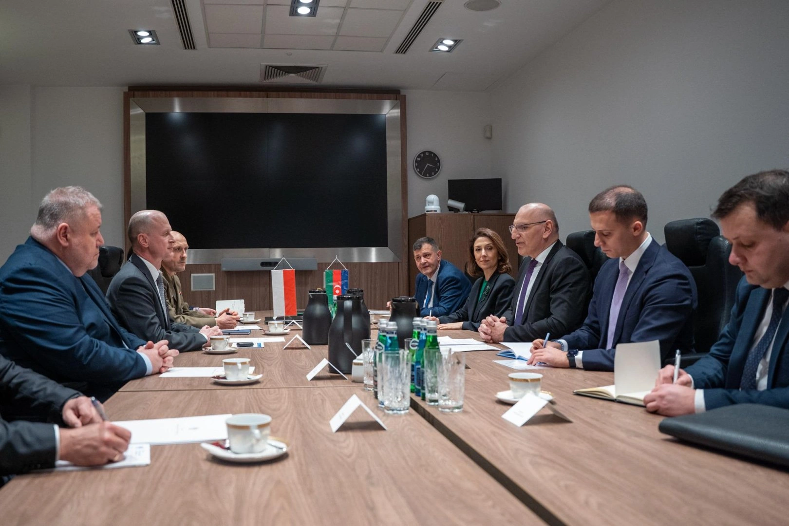 Azerbaijan's Presidential envoy makes working visit to Poland (PHOTO)