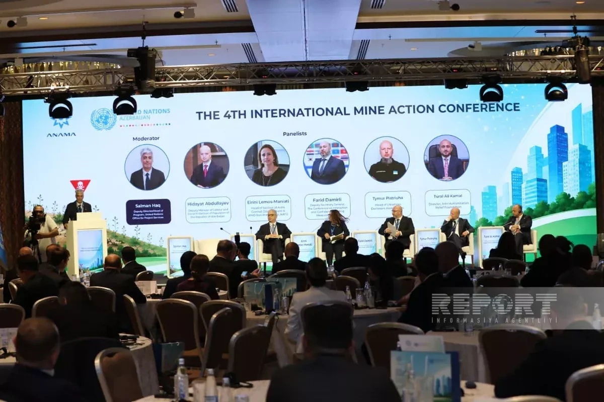 Azerbaijan conference highlights role of humanitarian demining