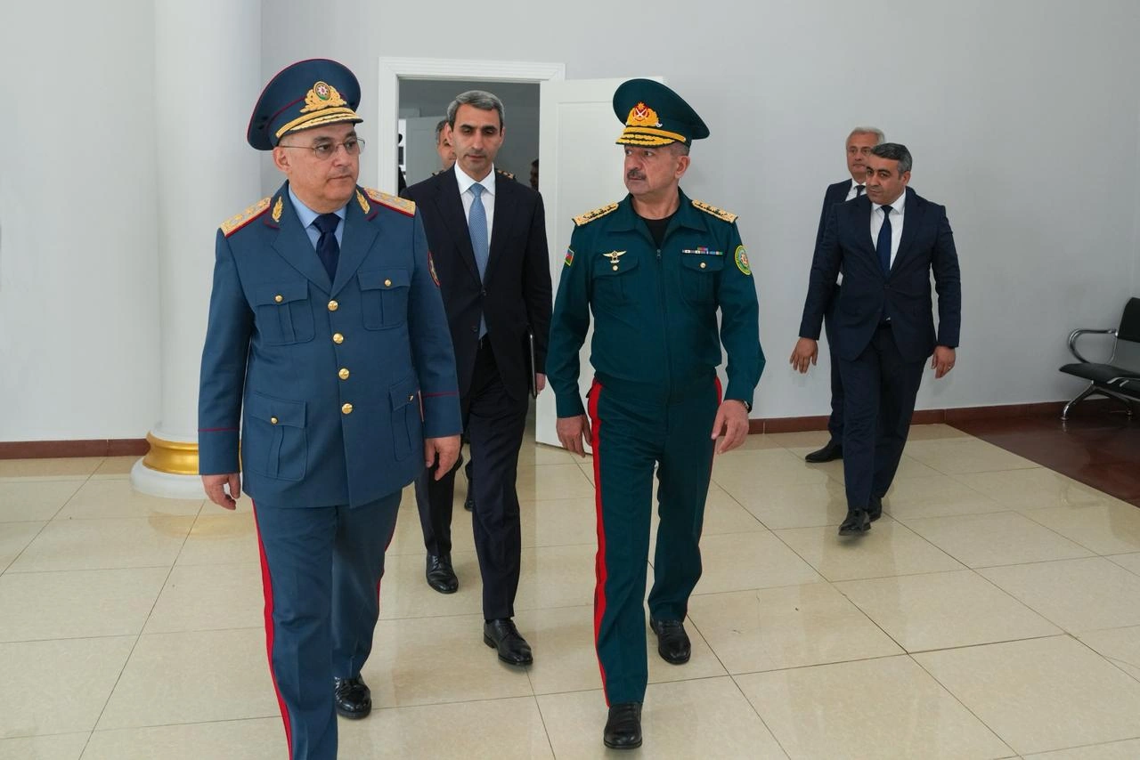 Azerbaijan inspects railway border control system on Georgia route (PHOTO)