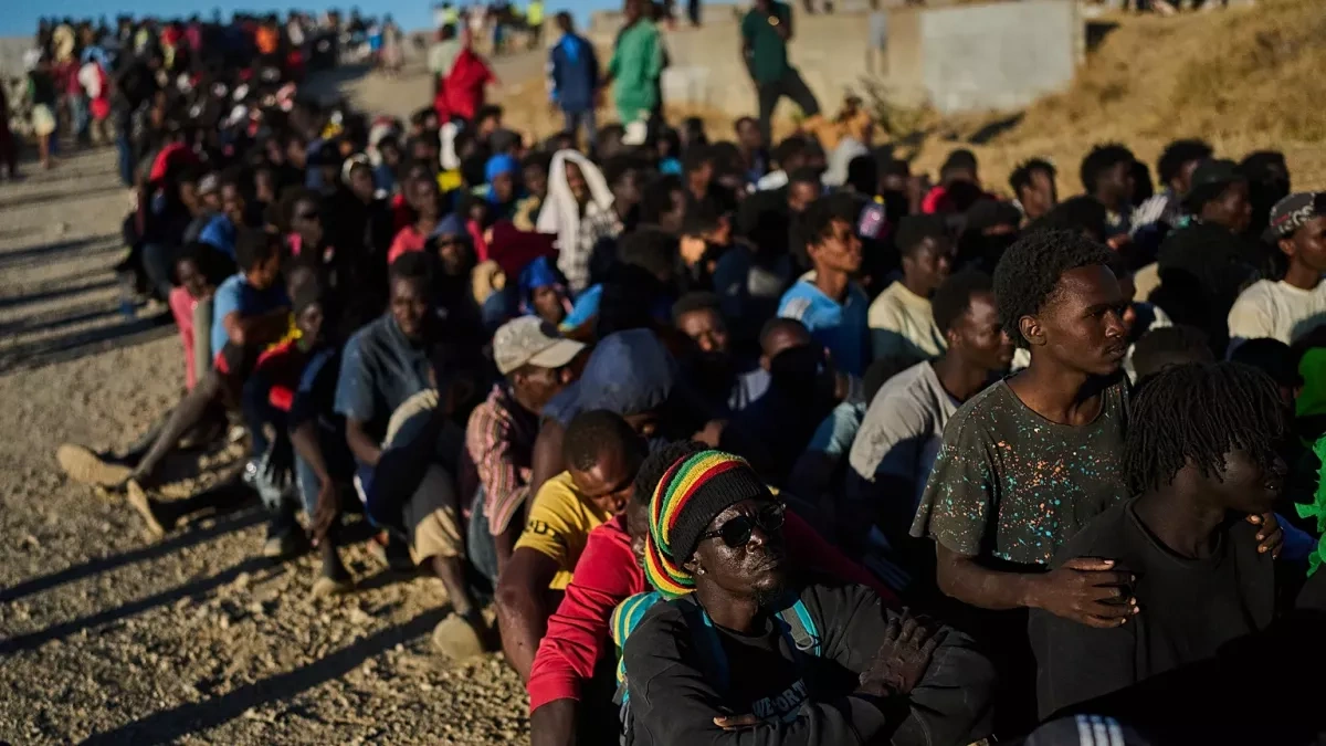 Thousands of migrants “stuck” on streets of Ceuta, Spain, minister says