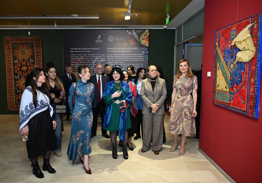 Nigar Aliyeva's exhibition opens at Azerbaijan National Carpet Museum (PHOTO)