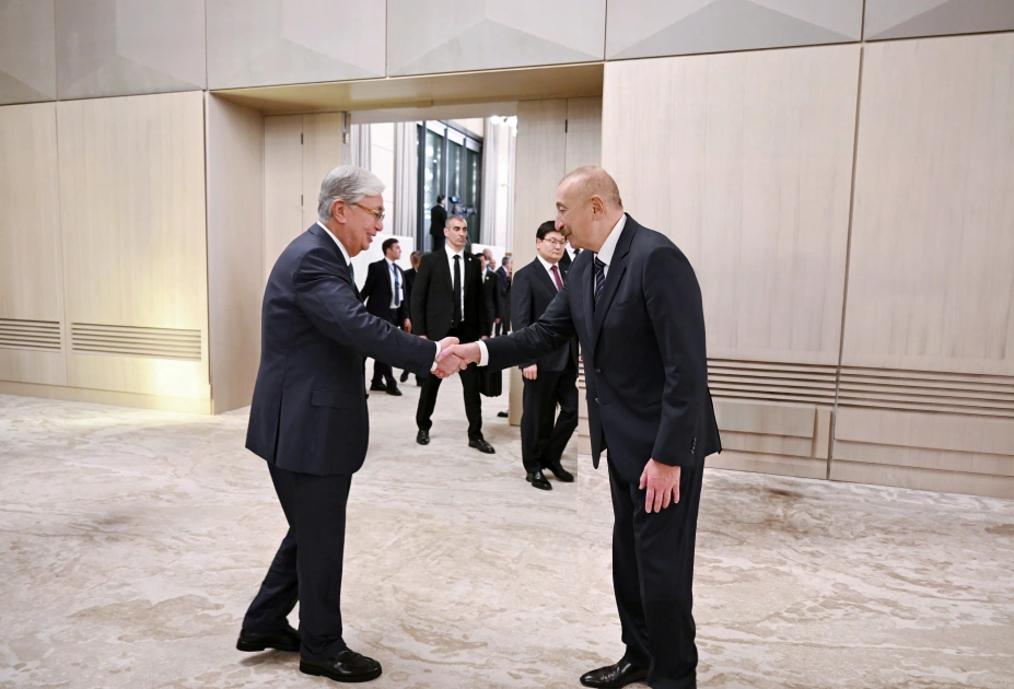 Dinner hosted on behalf of President Ilham Aliyev in honor of participants of 7th CICA Summit (PHOTO)