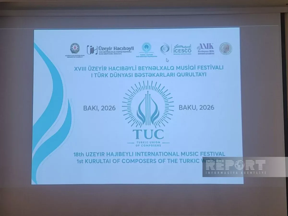 First congress of Turkic World Composers’ Union held in Baku
