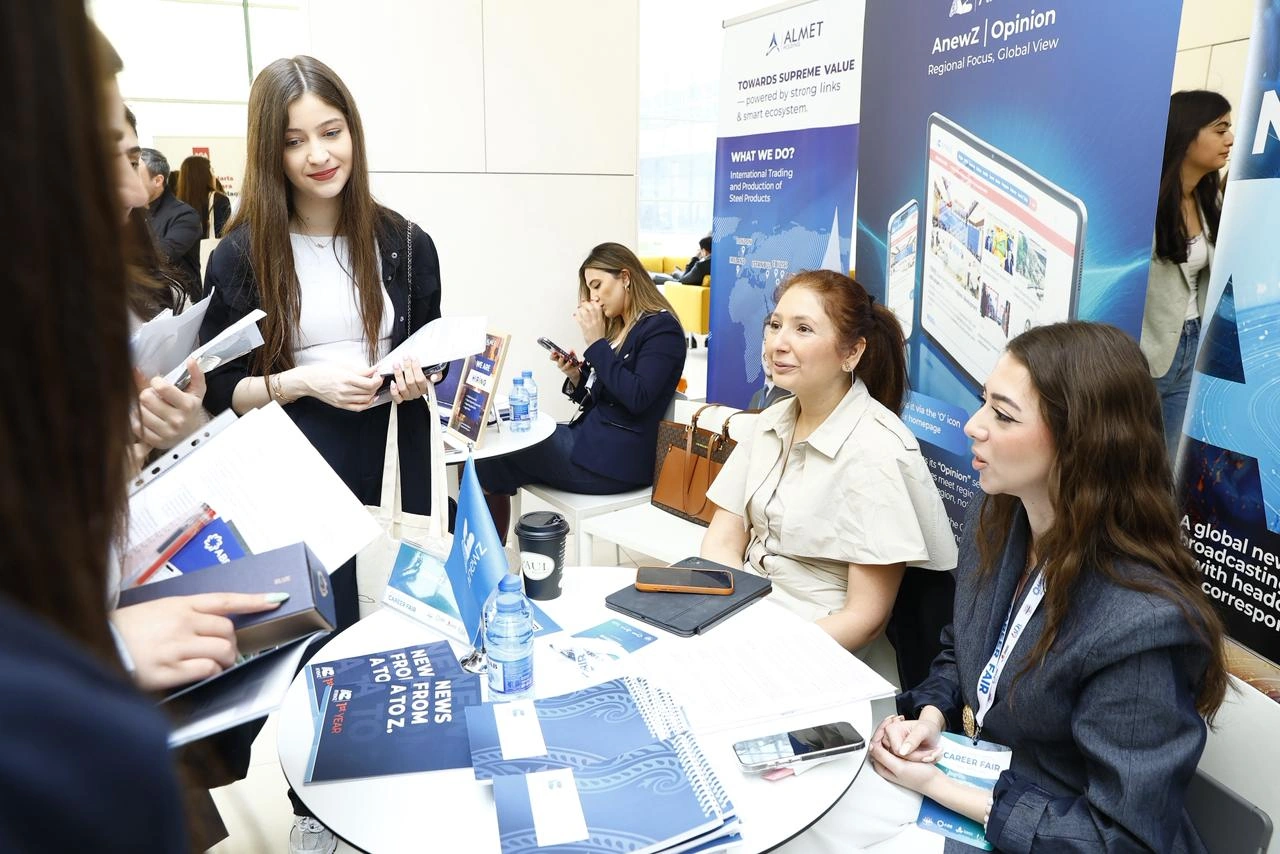 Azerbaijan's ADA University hosts 14th Career Fair (PHOTO)