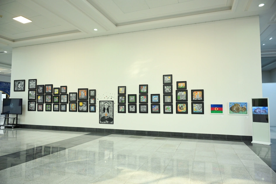 Heydar Aliyev Foundation VP Leyla Aliyeva attends opening of MAMA “Mother Nature” international art exhibition in Ashgabat (PHOTO)