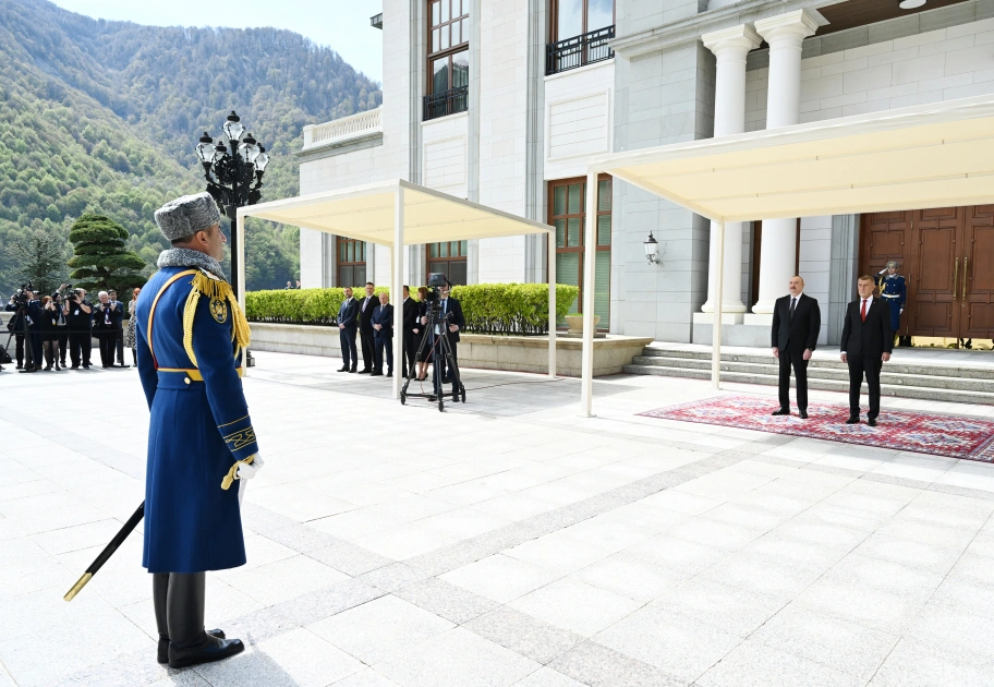 Official welcome ceremony held for Prime Minister of the Czech Republic Andrej Babiš in Azerbaijan (PHOTO)