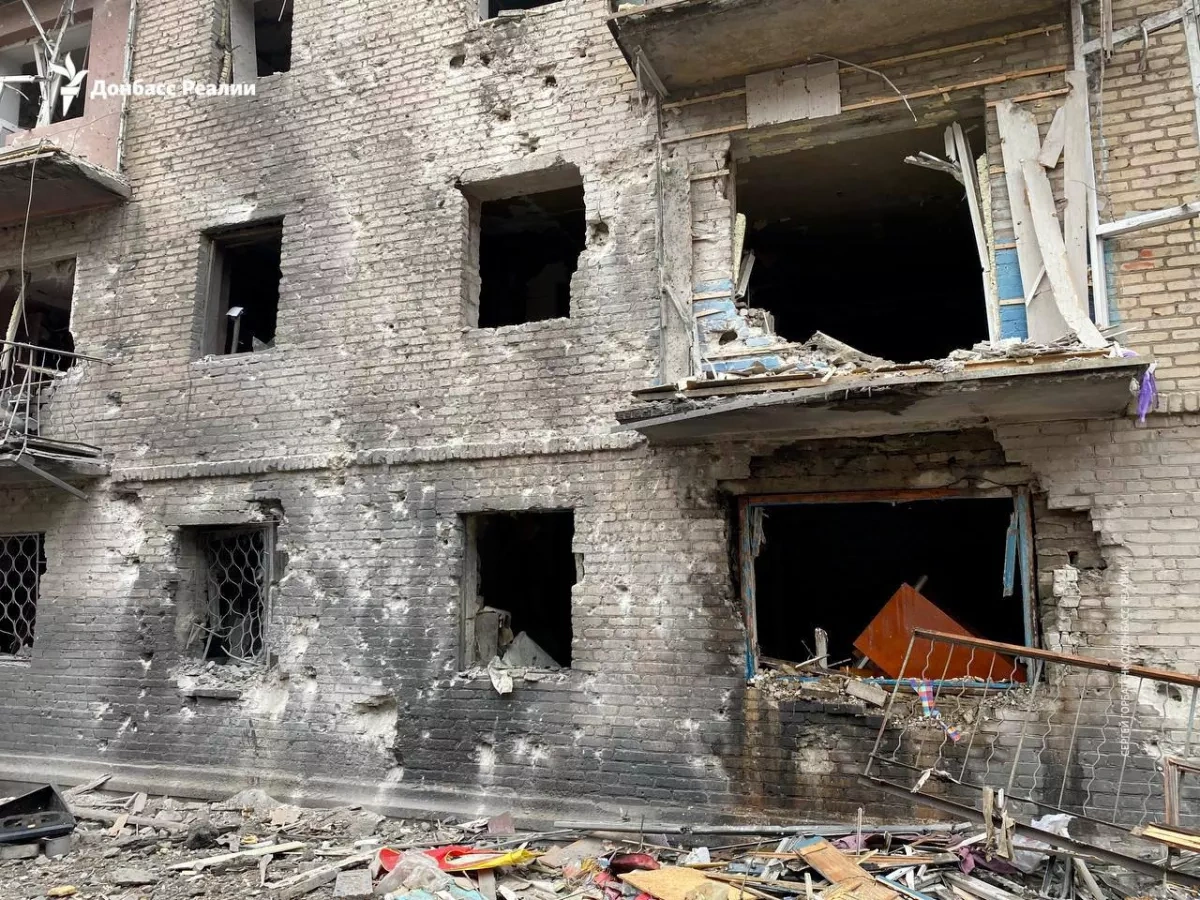Russian drone attack leaves civilians injured in Ukraine’s Kramatorsk PHOTO
