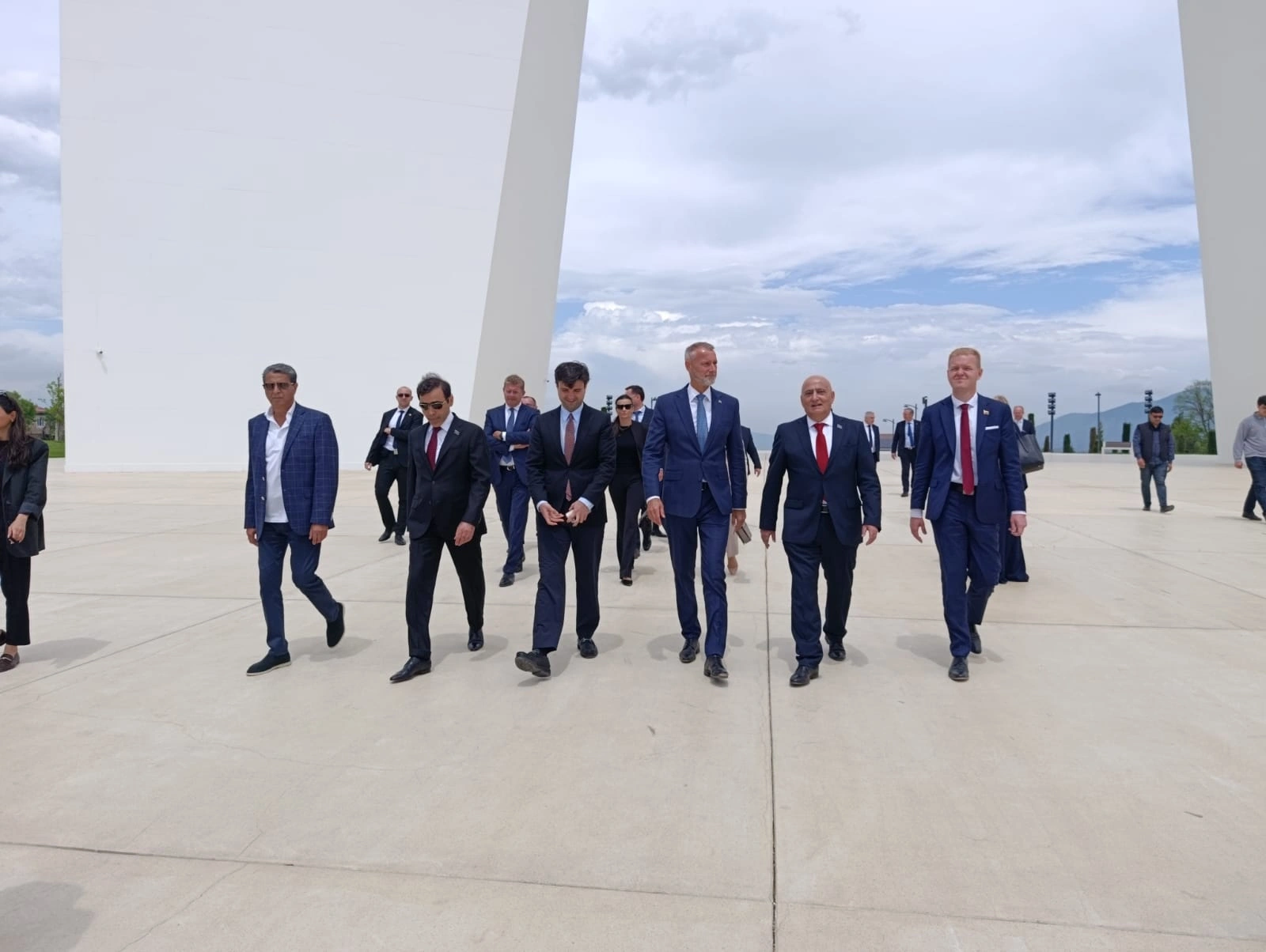 Slovak parliament delegation views construction progress in Azerbaijan's Khankendi (PHOTO)