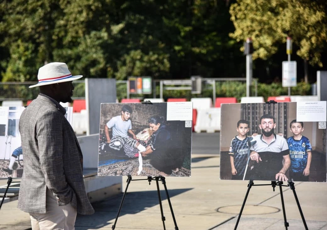 Photo exhibition on Armenia's mine war against Azerbaijan opens in Geneva