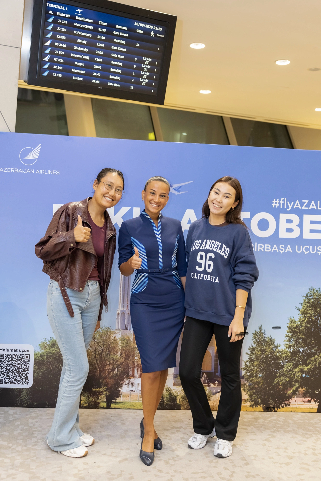 Azerbaijan Airlines completes inaugural flight to Aktobe, its sixth destination in Kazakhstan (PHOTO)