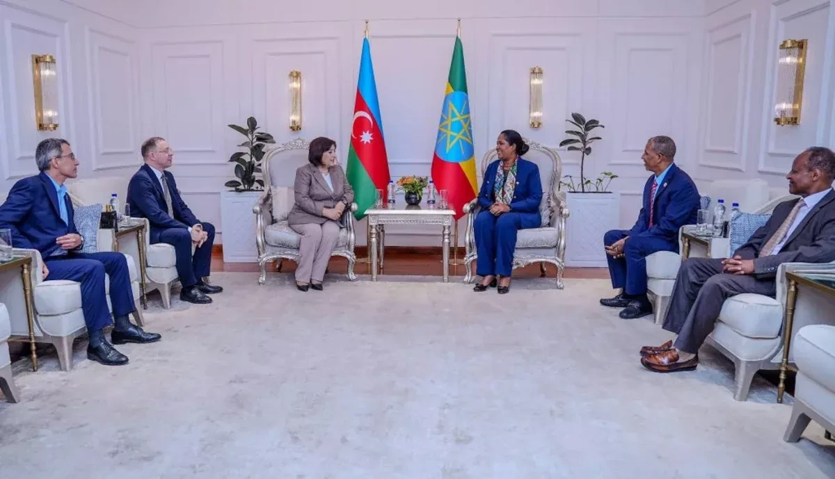 Azerbaijani parliament speaker arrives in Ethiopia on official visit