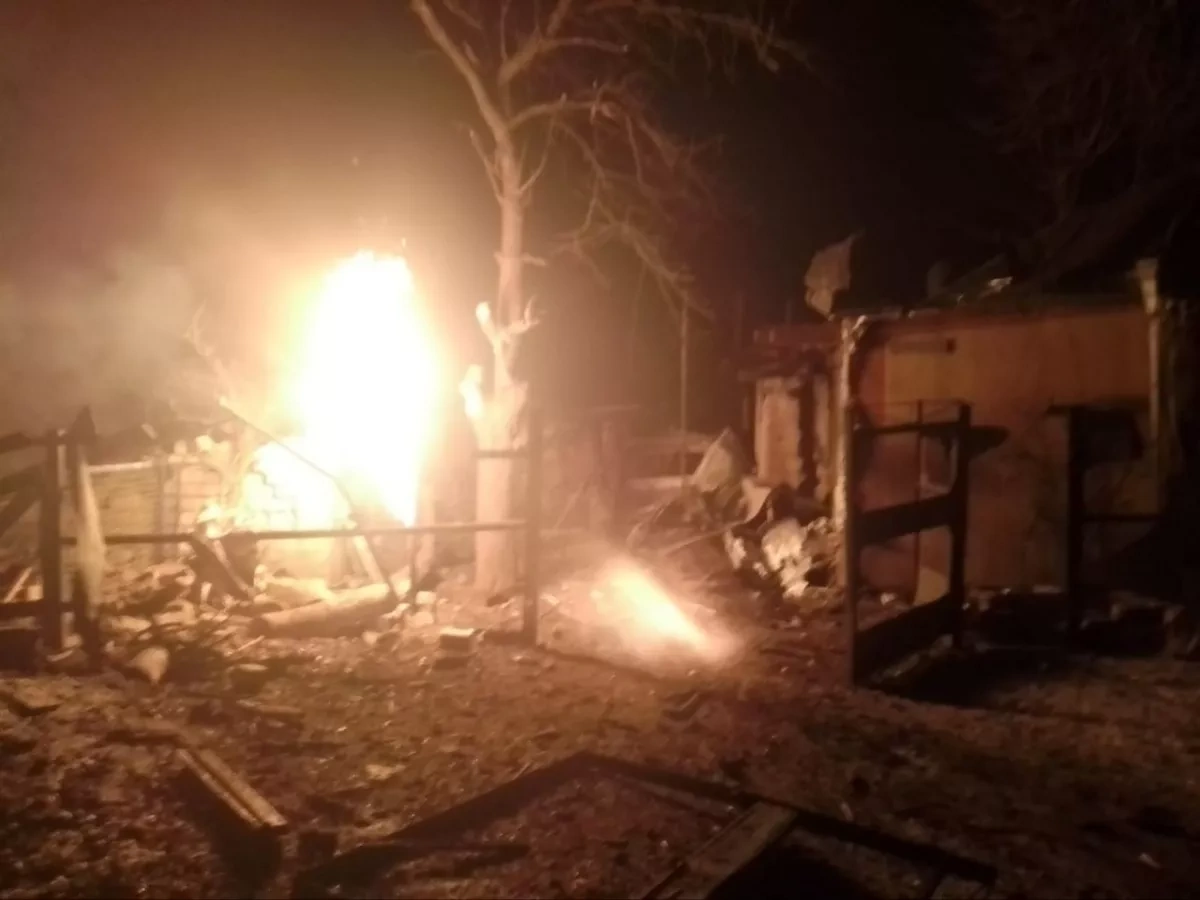 Russian drone, rocket strikes kill two in Ukraine's Dnipropetrovsk PHOTO