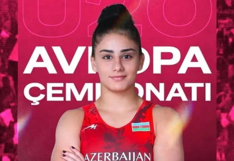 Azerbaijani wrestler wins silver medal at European Championships