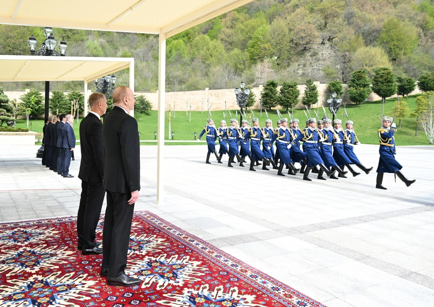 Official welcome ceremony held for Prime Minister of the Czech Republic Andrej Babiš in Azerbaijan (PHOTO)