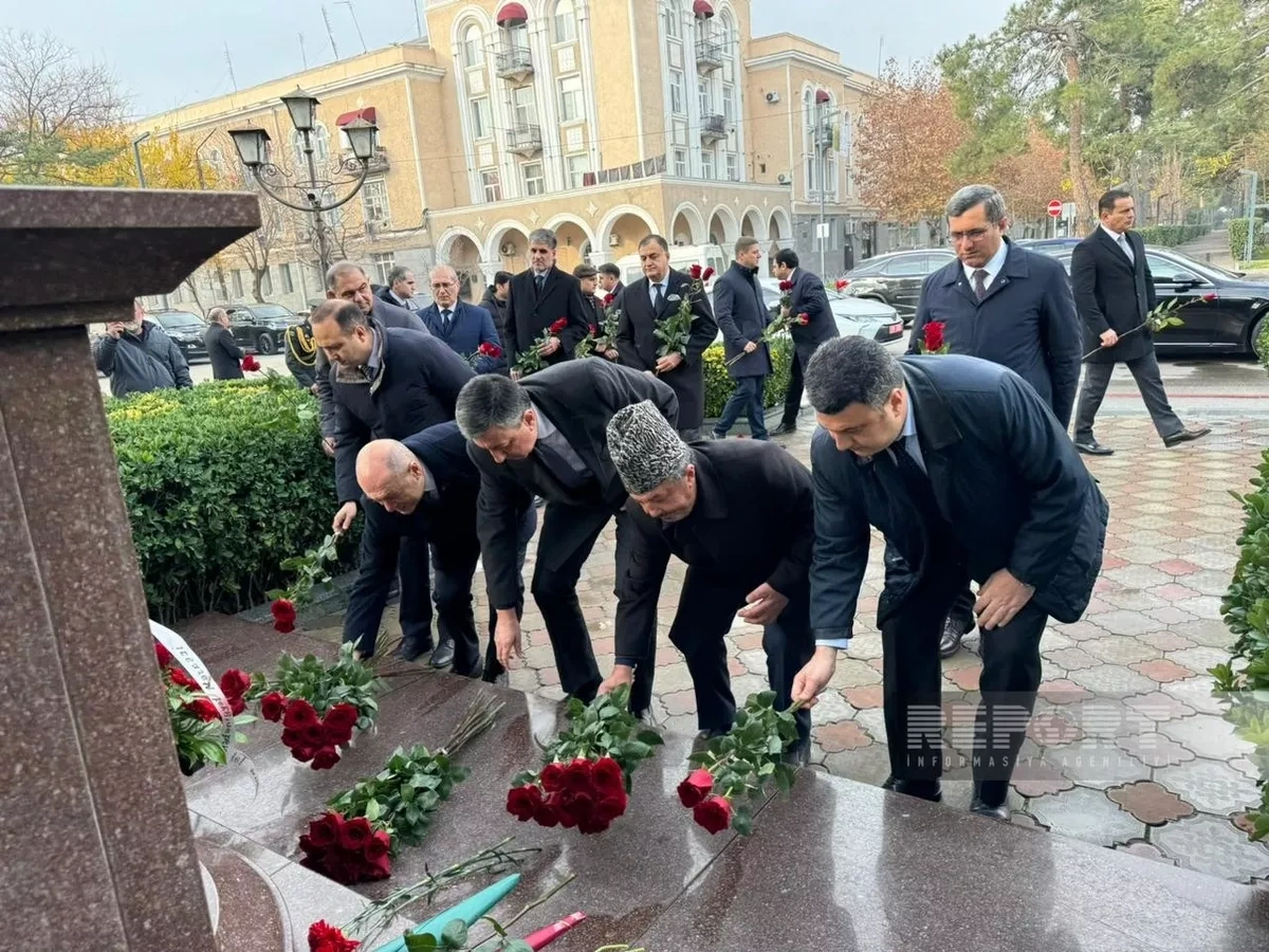 Iran, Georgia honour memory of National Leader Heydar Aliyev PHOTO