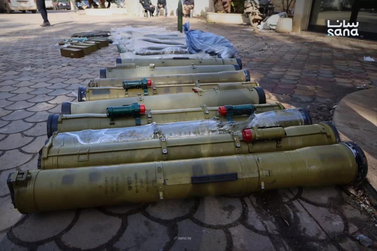 Syria thwarts major weapons smuggling attempt into Lebanon PHOTO