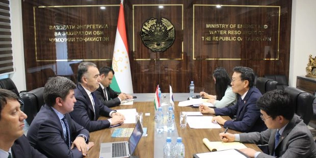 Tajikistan, South Korea discuss prospects for bilateral co-op in energy